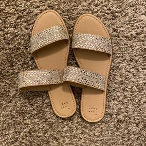 Nude sandals